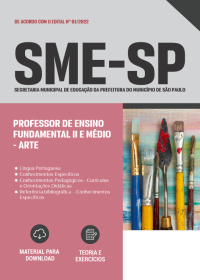 Professor de Ensino Fundamental II e Médio - Arte - SME-SP