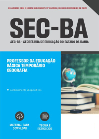 Professor Da Educação Básica Temporário - Geografia - SEC-BA