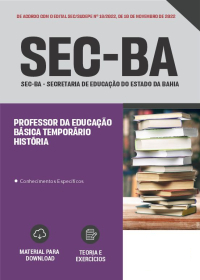 Professor Da Educação Básica Temporário - História - SEC-BA