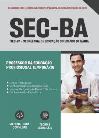 Professor Da Educação Profissional Temporário - SEC-BA