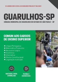 Comum aos Cargos de Ensino Superior - Câmara de Guarulhos-SP