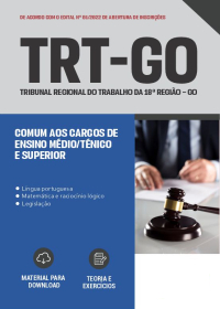 Comum aos Cargos de Ensino Médio-Técnico e Superior - TRT-GO